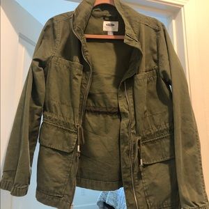 Old Navy Army Green Utility Jacket